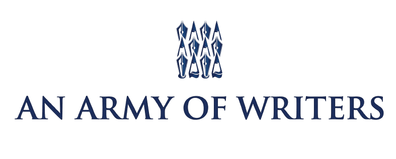 An Army of Writers Logo